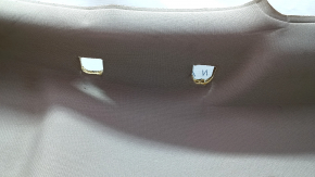 Headlining Nissan Rogue 14-16 gray without sunroof, dented, needs cleaning, cracks, torn
