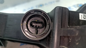 Fog light right Tesla Model 3 18- with turn signal, with corrector, sand, broken mount