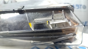 Fog light right Tesla Model 3 18- with turn signal, with corrector, sand, broken mount
