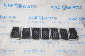 Radiator grill grill Jeep Cherokee KL 19-rest chrome set 7pcs