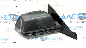 Side mirror right Kia Niro 23- HEV, PHEV turn signal, heating, auto folding, BSM, 10 pins, graphite