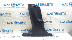 Center pillar trim lower left Tesla Model 3 18- black, scratches