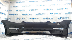 Front bare bumper Tesla Model 3 18- for parking sensors blue PPSB, dented, scuffs, scratches