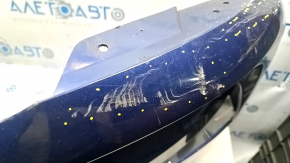 Front bare bumper Tesla Model 3 18- for parking sensors blue PPSB, dented, scuffs, scratches