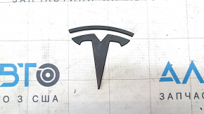 Tesla Model 3 T Trunk Lid Badge Emblem 18- Black