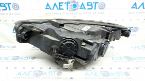 Front right headlight complete Infiniti QX30 17- halogen, with mount, for polishing, broken chip mount
