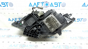 Front right headlight complete Infiniti QX30 17- halogen, with mount, for polishing, broken chip mount