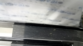 Lower grille of the front bumper in assembly Kia Niro 23- HEV, PHEV black gloss without parking sensors under radar, without plug, sand