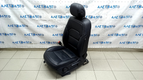 Driver's seat Infiniti QX30 17- with airbag, electric + mechanical, leather, black, for cleaning