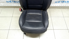 Driver's seat Infiniti QX30 17- with airbag, electric + mechanical, leather, black, for cleaning