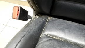 Driver's seat Infiniti QX30 17- with airbag, electric + mechanical, leather, black, for cleaning