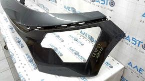 Bare front bumper Kia Niro 23- HEV, PHEV, with fasteners, graphite, cracks in fasteners