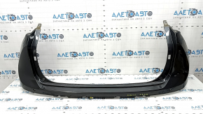 Rear bumper bare Kia Niro 23- HEV, PHEV for parking sensors, graphite