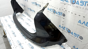Rear bumper bare Kia Niro 23- HEV, PHEV for parking sensors, graphite