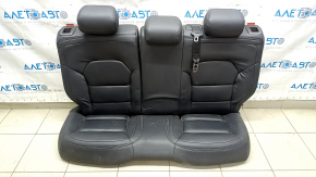 Rear row of seats 2nd row Infiniti QX30 17- leather black, type 2, for cleaning