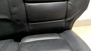 Rear row of seats 2nd row Infiniti QX30 17- leather black, type 2, for cleaning