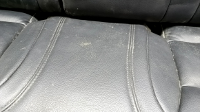 Rear row of seats 2nd row Infiniti QX30 17- leather black, type 2, for cleaning
