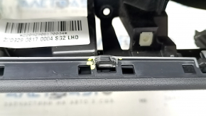 Torpedo front panel with AIRBAG Kia Niro 23 - black without projection, rusty pyropatron, broken fastening on the overlay