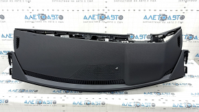 Torpedo front panel with AIRBAG Kia Niro 23 - black without projection, rusty pyropatron, broken fastening on the overlay