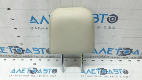 Headrest rear left Lincoln MKC 15 - beige leather, worn, needs cleaning