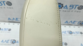 Headrest rear left Lincoln MKC 15 - beige leather, worn, needs cleaning