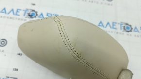 Headrest rear right Lincoln MKC 15 - beige leather, headrest not fixed, needs cleaning