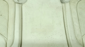 Seat upholstery 2 row Lincoln MKC 15 - beige leather, perforation, dry-cleanable