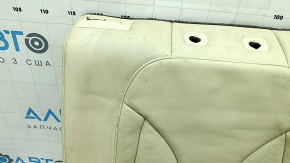 Seat upholstery 2 row Lincoln MKC 15 - beige leather, perforation, dry-cleanable