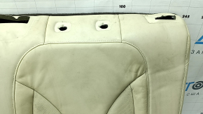Seat upholstery 2 row Lincoln MKC 15 - beige leather, perforation, dry-cleanable