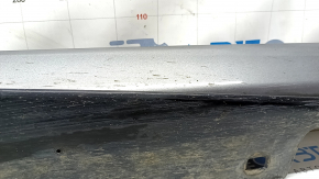 Right threshold Infiniti QX30 17- FWD, graphite, black gloss, scratches, sand, non-standard holes
