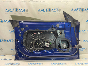 Door assembly front left Tesla Model 3 21- blue PPSB, triplex glass, scratches