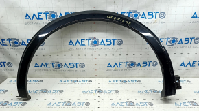 Rear right wing arch trim Infiniti QX30 17- FWD, gloss black, broken guides, broken fasteners