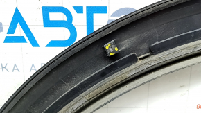 Rear right wing arch trim Infiniti QX30 17- FWD, gloss black, broken guides, broken fasteners
