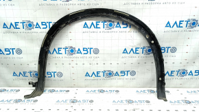 Front left fender arch trim Infiniti QX30 17- FWD, gloss black, scratches