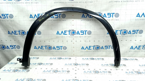 Front right fender arch trim Infiniti QX30 17- FWD, black gloss, crack, scratches, broken mount