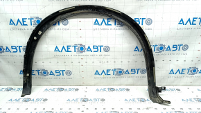Front right fender arch trim Infiniti QX30 17- FWD, black gloss, crack, scratches, broken mount