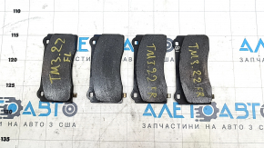 Front brake pads 4pcs Tesla Model 3 18-15mm