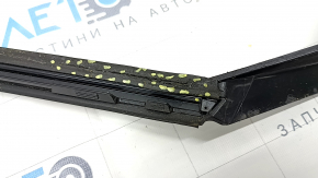 Left windshield molding Kia Niro 23 - black gloss, torn seal