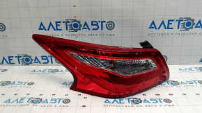 Light outer wing left Nissan Altima 16-17 rest light