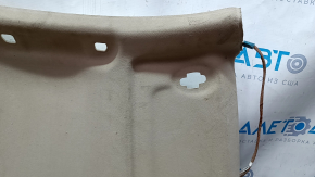 Toyota Camry v50 12-14 usa headliner without sunroof beige, dry-cleanable, creases, trimmed chips