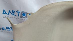 Ford Edge 15-18 headlining beige, without sunroof, dry-cleanable, dents, cracks