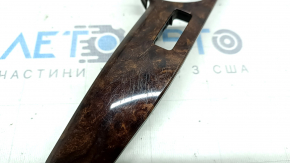 Front panel trim left VW Passat b7 12-15 USA wood grain, scratches
