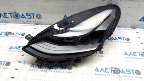 Headlight front left Tesla Model 3 21- matrix with mount, sand