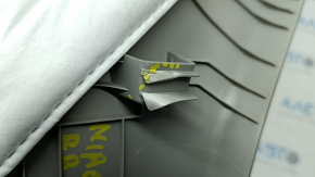 Right rear pillar trim Kia Niro 23 - gray, broken mount, white plastic