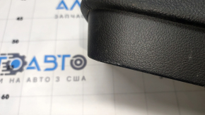 Armrest Mitsubishi Outlander 14-21 leather, black, upper part, worn, dented