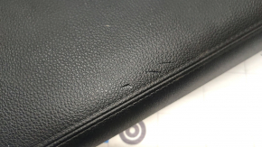 Armrest Mitsubishi Outlander 14-21 leather, black, upper part, worn, dented