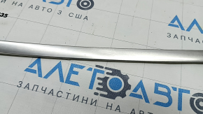 Upper door molding front left Kia Niro 23 - chrome, curved