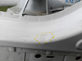 Quarter wing rear left Lincoln MKC 15- white, on the body