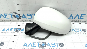 Side mirror left Toyota Prius 30 10-15 5 pins, white