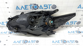 Headlight front right Toyota Prius 30 13-15 bare, rest, halogen, sand, cobweb, for polishing